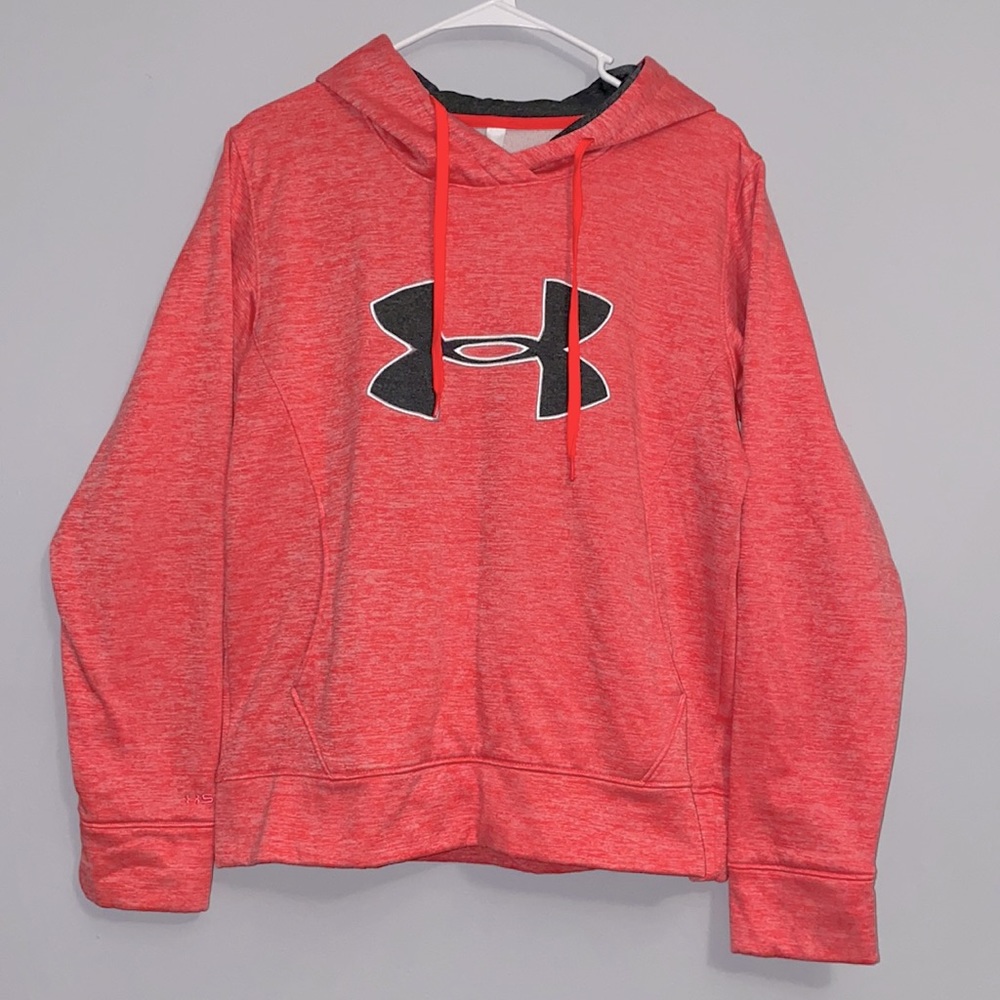 UNDER ARMOUR Bright Pink Sweatshirt Size Medium